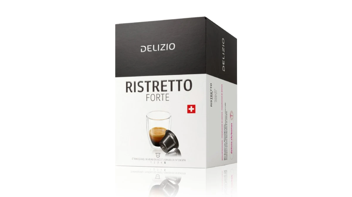DELIZIO Kaffeekapseln Ristretto 48 Stück