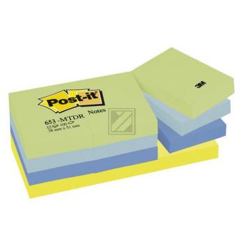 POST-IT Dream 38x51mm 653-MTDR 4-farbig ass./12x100 Blatt