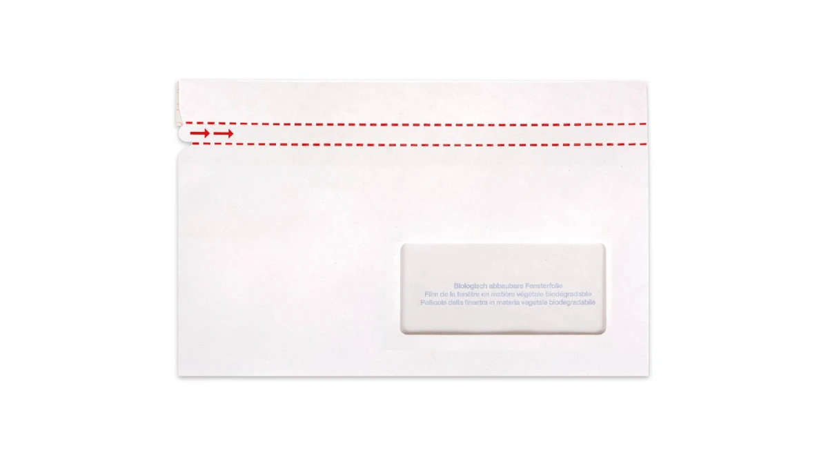 ELCO Quick Vitro Papier C5/6, neutral, Fenster rechts