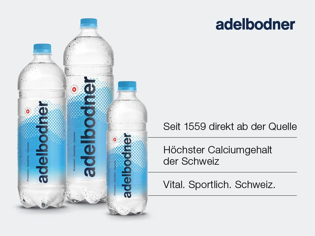ADELBODNER Wasser Prickelnd 6 x 1 Liter