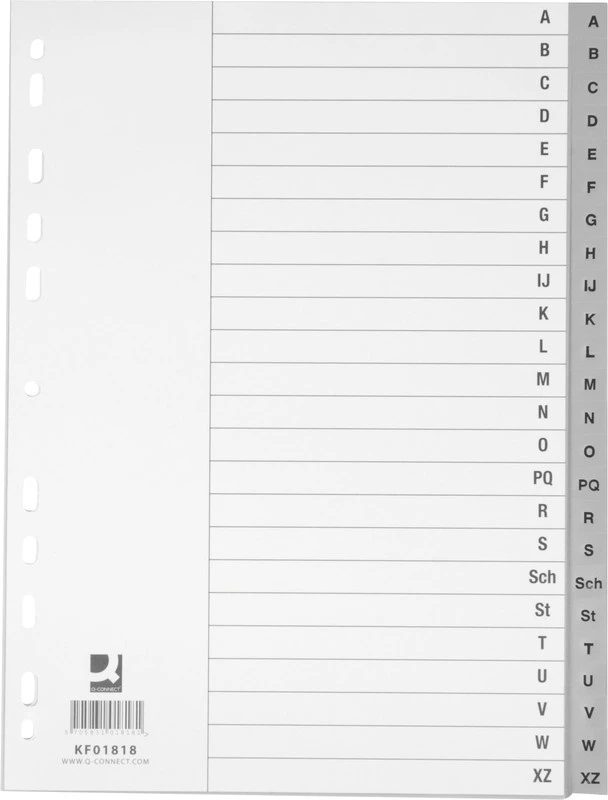 Q-CONNECT Register A - Z