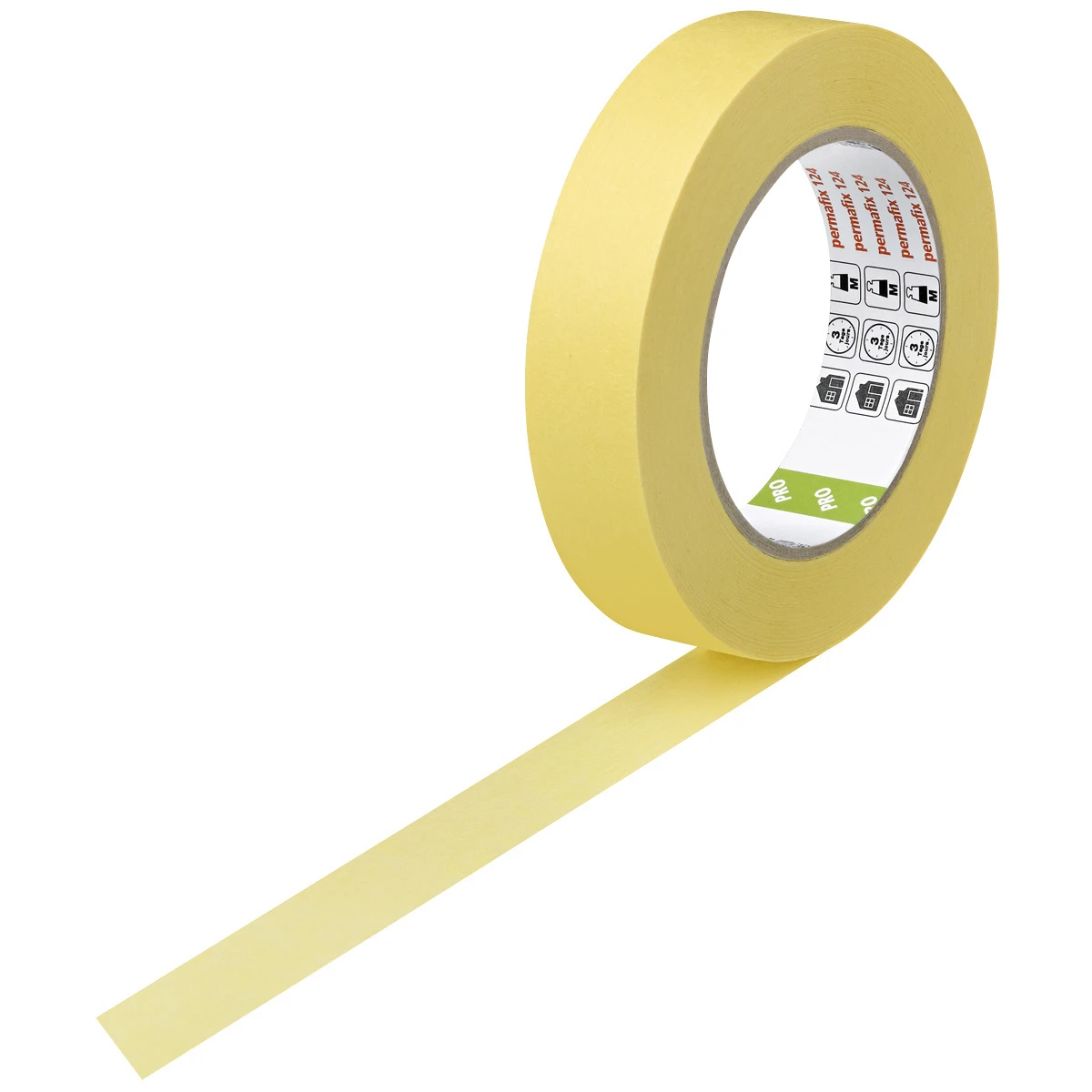 Permafix Abdeckband 124 25 mm x 50 m, Pack à 9 Rollen