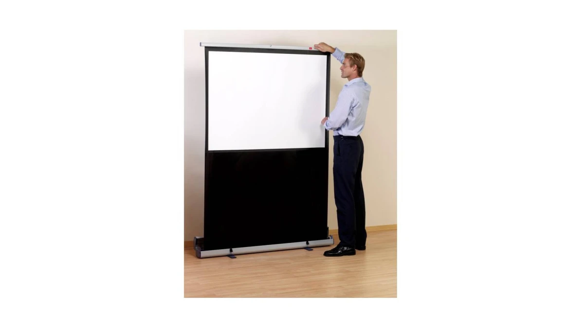 NOBO Leinwand Mobil 160 x 120 cm