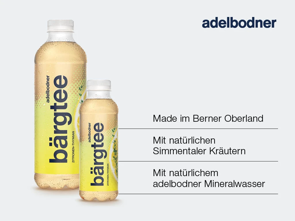ADELBODNER Bärgtee Zitronen-Thymian 6 x 1 Liter