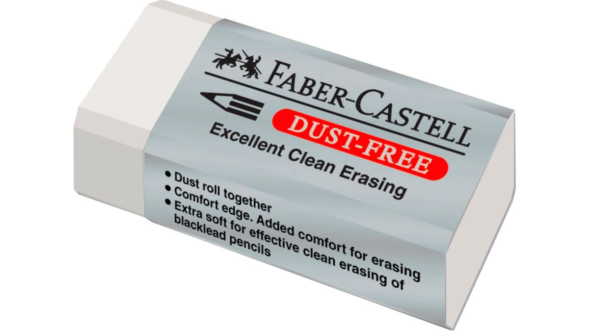 FABER-CASTELL Radierer Dust-free