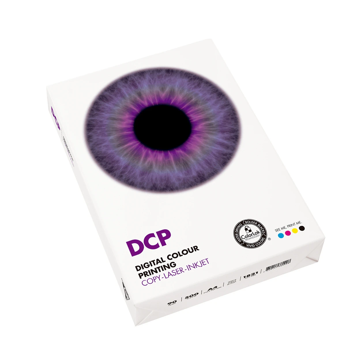 Kopierpapier DCP Supersilk für Farblaserdrucker A4, 90 g/m², Pack à 500 Blatt