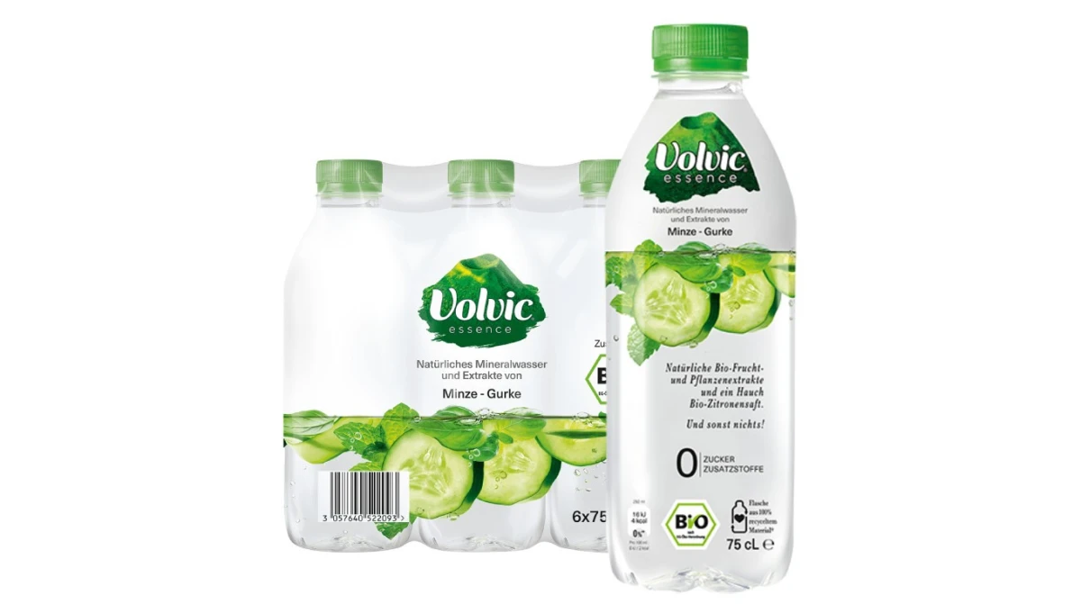 VOLVIC Essence Minze Gurke 6 x 7.5 dl