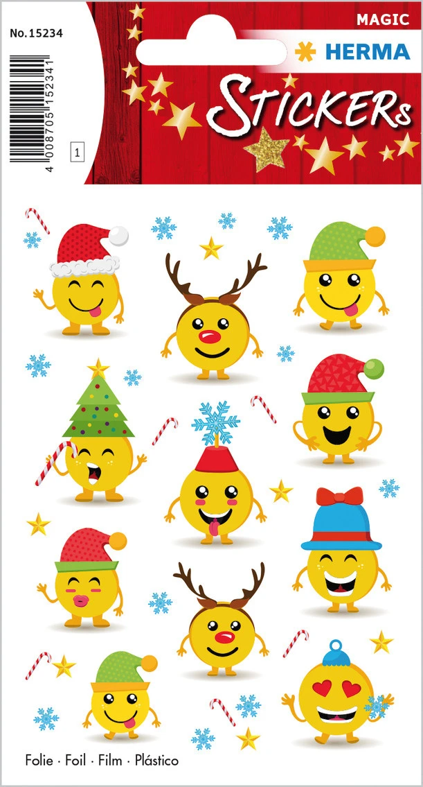 HERMA Sticker Weihnachten - 11 Stk.