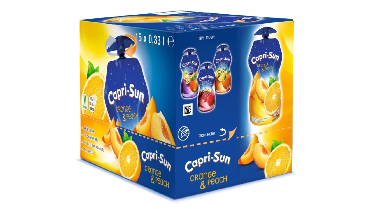 CAPRI-SUN Orange-Peach 15 x 330 ml