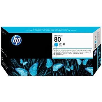 HP Tintendruckkopf cyan (C4821A, 80)