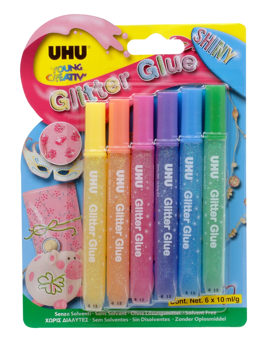 UHU Glitter Glue Shiny
