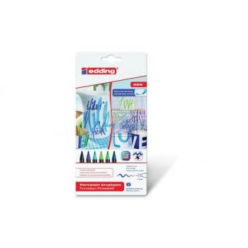 EDDING Porzellanmarker 4200 1-4mm 4200-E6 6 Cool Colours