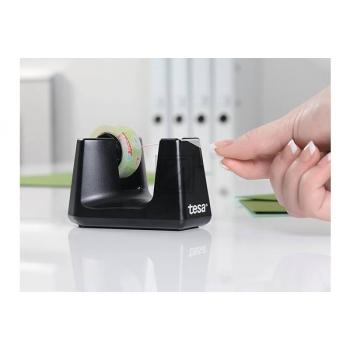 TESA Tischabroller EasyCut ecoLogo 539040000 Smart, schwarz,1 Rl.eco&clear