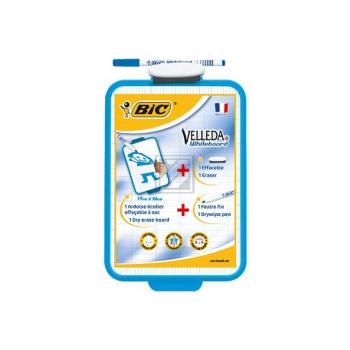 BIC Schultafel Velleda 841360 weiss 19x26cm