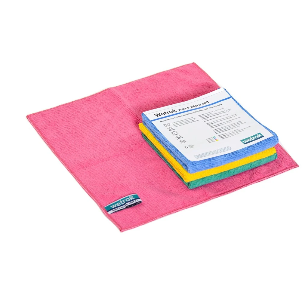 WETROK Mikrofasertuch wetco micro soft 38, 5 Stück