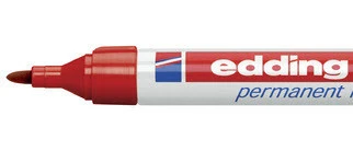 edding Permanent Marker 3000 rot