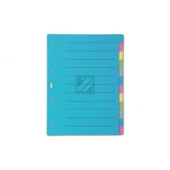 BIELLA Register Karton farbig A4 461412.00 12-teilig, blanko