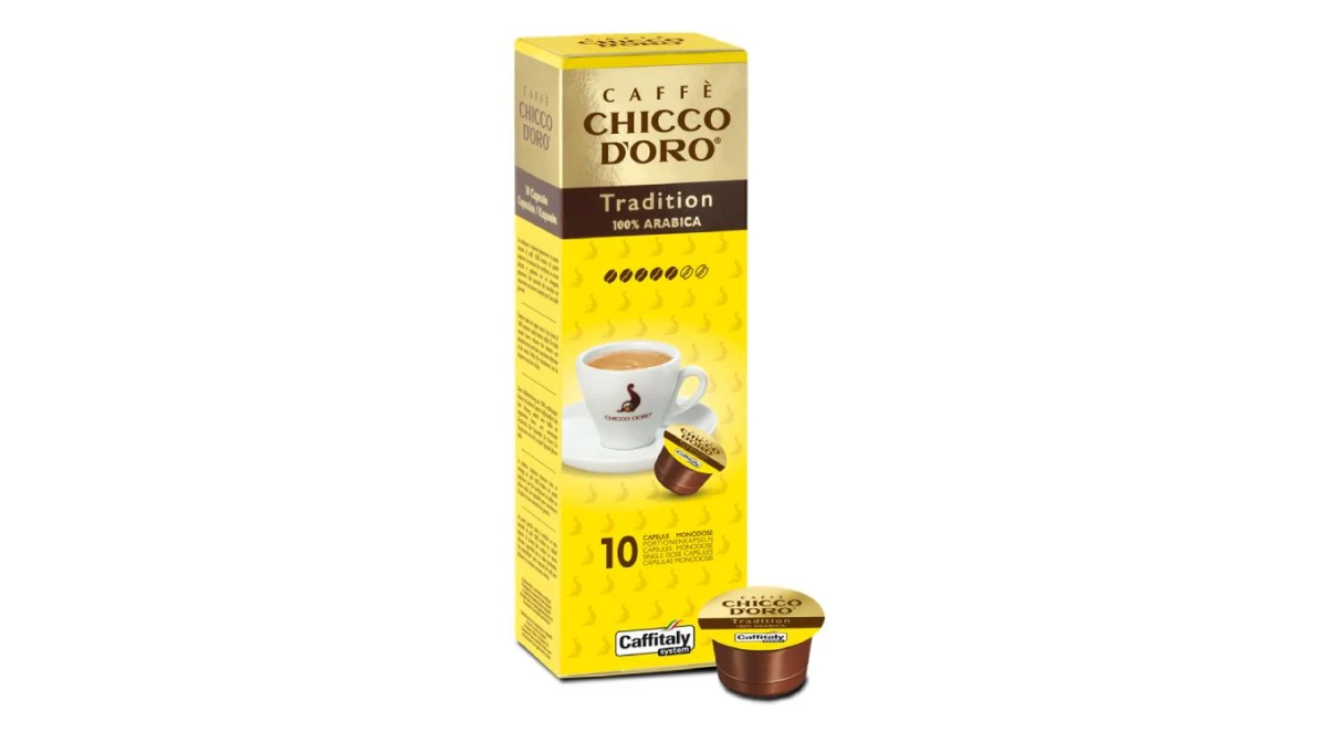 CHICCO D'ORO Kapseln Caffitaly Tradition Arabica 10 Stk.