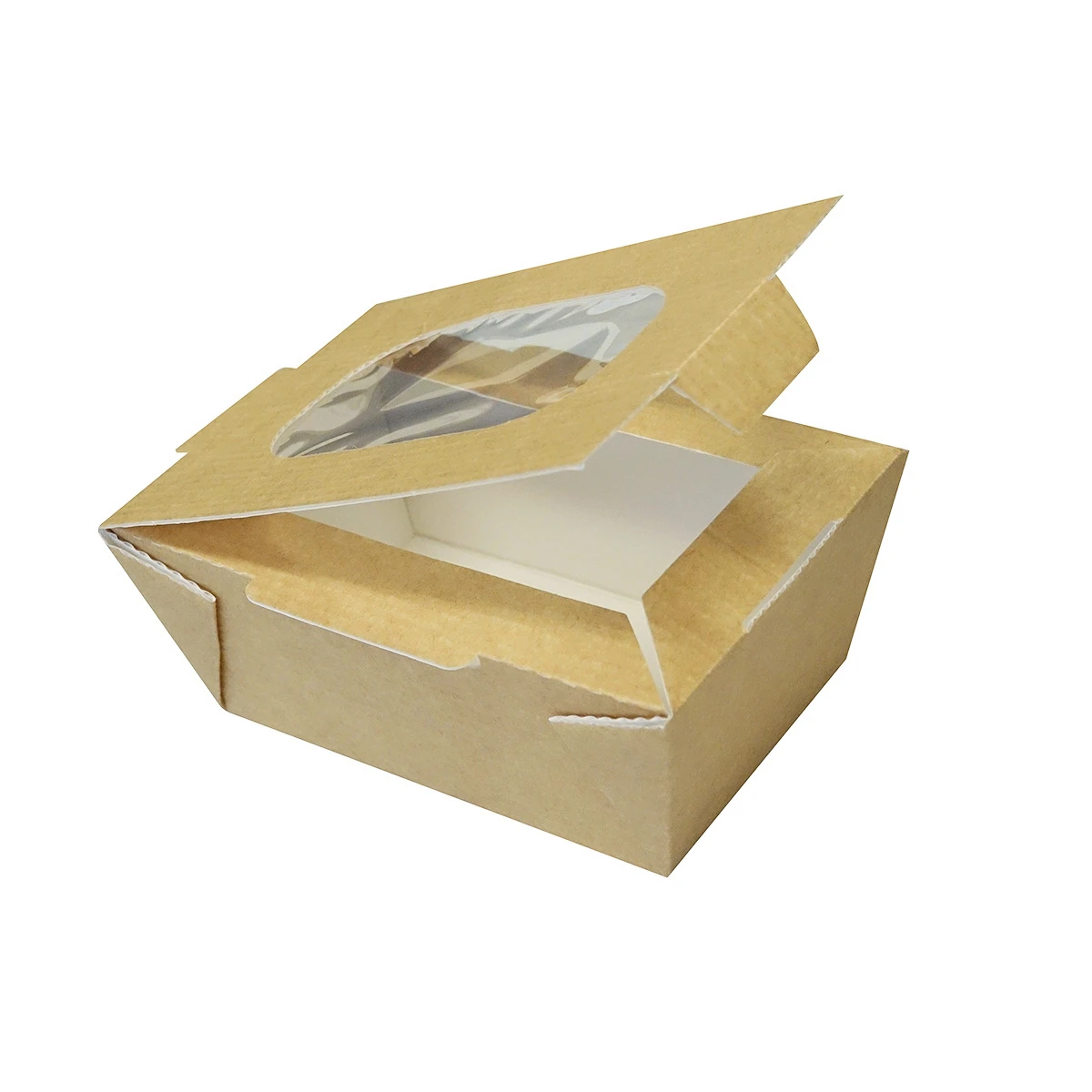 Snack-Box small Food to go mit Fenster 600 ml, 210 Stück