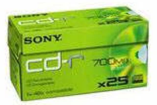 Sony 25-Pack CD-R 700 MB/80 Min