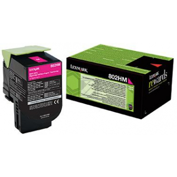 Lexmark Toner-Kit Corporate magenta (80C2HME, 802HME)