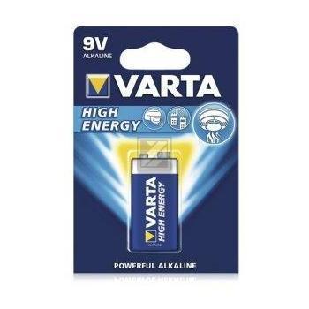 Varta High Energy E-Block 6AM6 Al-Mn 550 mAh 9V 1er-Pack