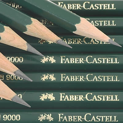 FABER-CASTELL Bleistift CASTELL 9000 HB