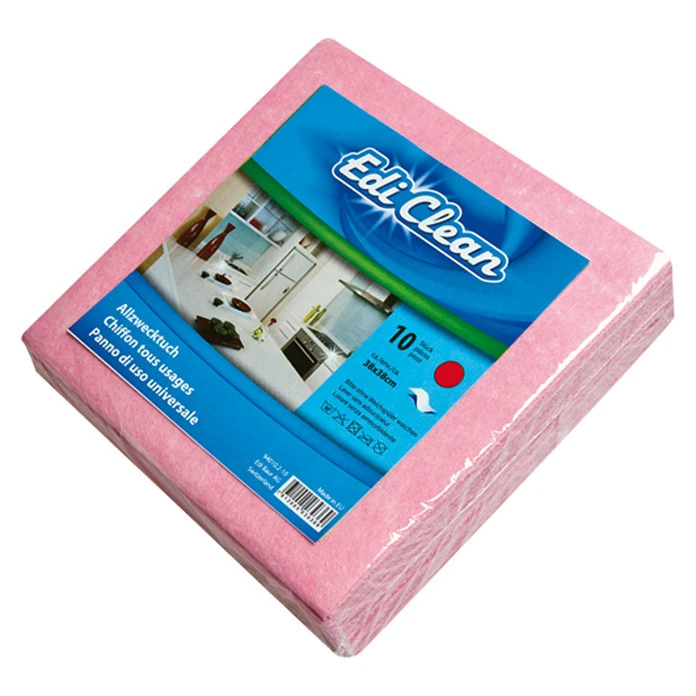 Allzwecktuch, rot, 38 x 38 cm, 110 g/m²,  im 10er-Pack