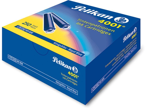 PELIKAN Tintenpatrone 4001 TP/250 - 250 Stk.