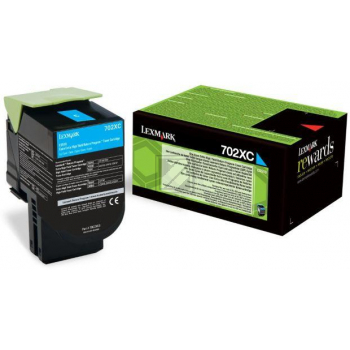 Lexmark Toner-Kit Return cyan HC (70C2XC0)