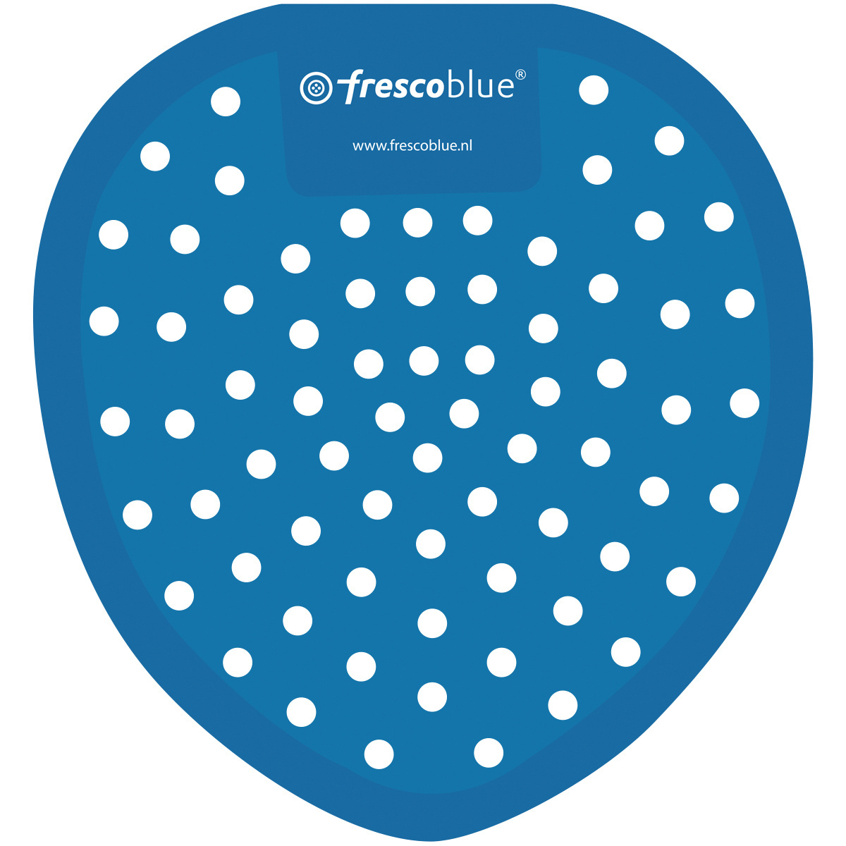 Urinalsieb FrescoBlue für Pissoirs, blau, im 10er-Pack