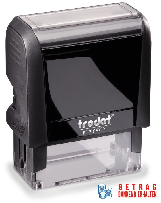 TRODAT Printy 4912 Stempel "Betrag erhalten"
