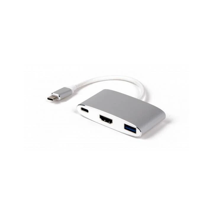 LMP USB-C 3in1 Alu Multiport Adapter