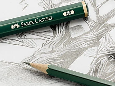 FABER-CASTELL Bleistift CASTELL 9000 HB