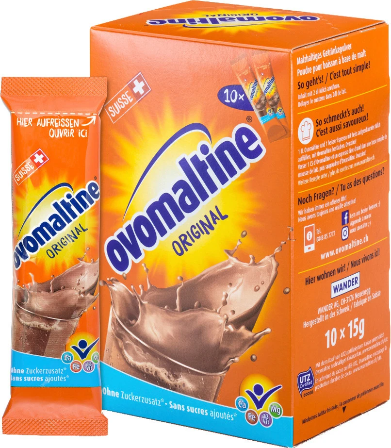 OVOMALTINE Pulver Stick 10 x 1.5 g
