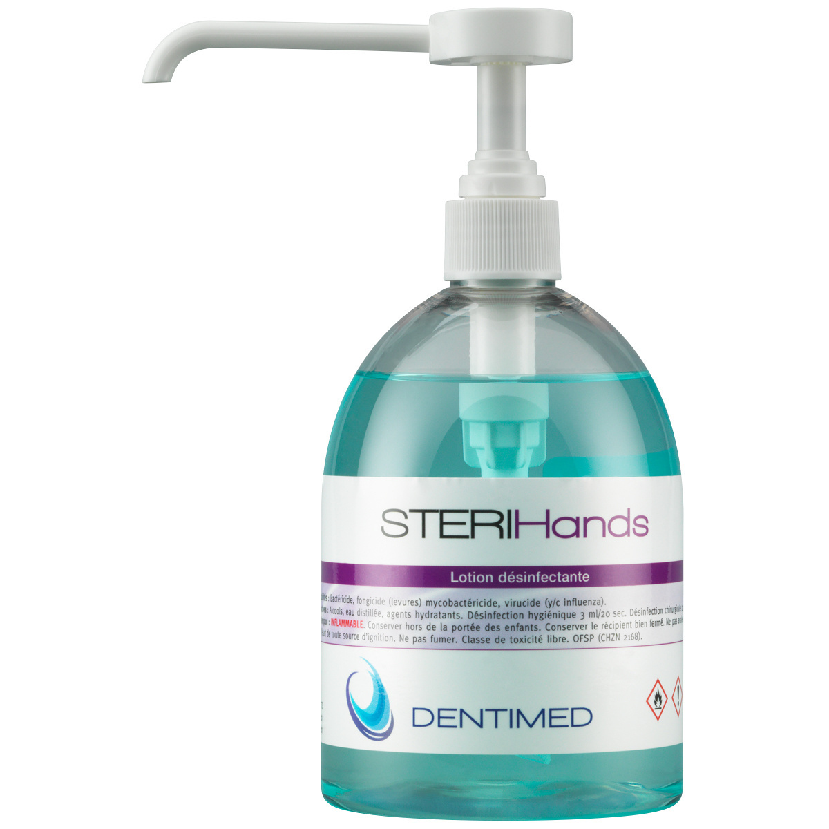 Sterihands, 3 x 500 ml in der Pumpflasche