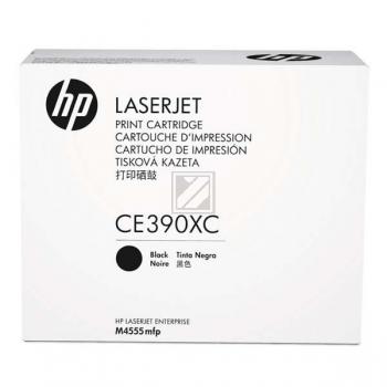 HP Toner-Kartusche Contract (nur für Vertragskunden) schwarz HC (CE390XC, 90XC)