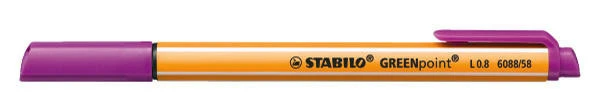 STABILO GREENpoint Faserschreiber 0.8 mm