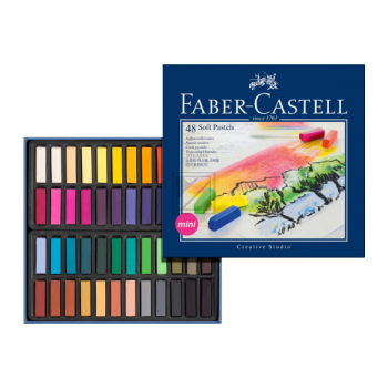 FABER-CA. Softpastellkreiden Mini 128248 48er Kartonetui
