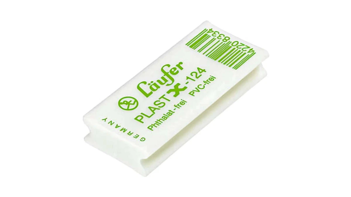 LÄUFER Radierer Plast X-124
