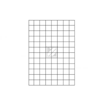 ELCO Spiralheft kariert 4mm A4 72881.07 hochweiss, 70g, 4mm 50 Blatt