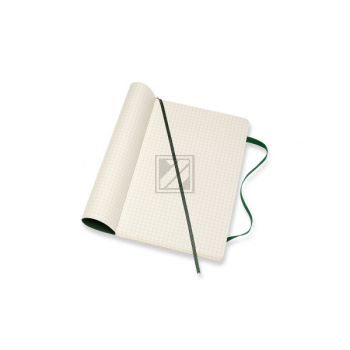 MOLESKINE Notizbuch SC L/A5 600035 kariert, myrtengrün, 240 S.