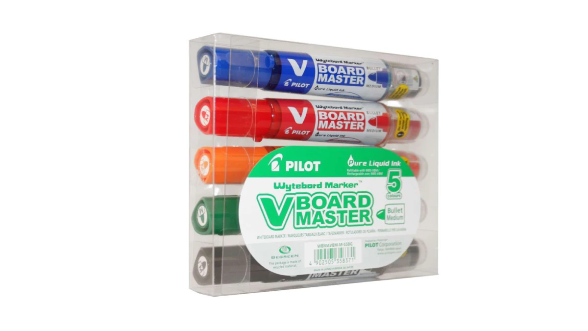 PILOT V-Board Master 2.3 mm 5 Farben Set