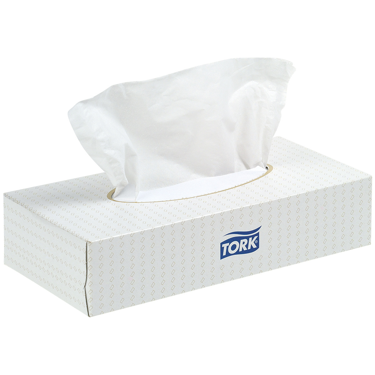 Tork Kosmetiktücher 2-lagig, hochweiss, 20 x 21 cm, Box à 100 Stück