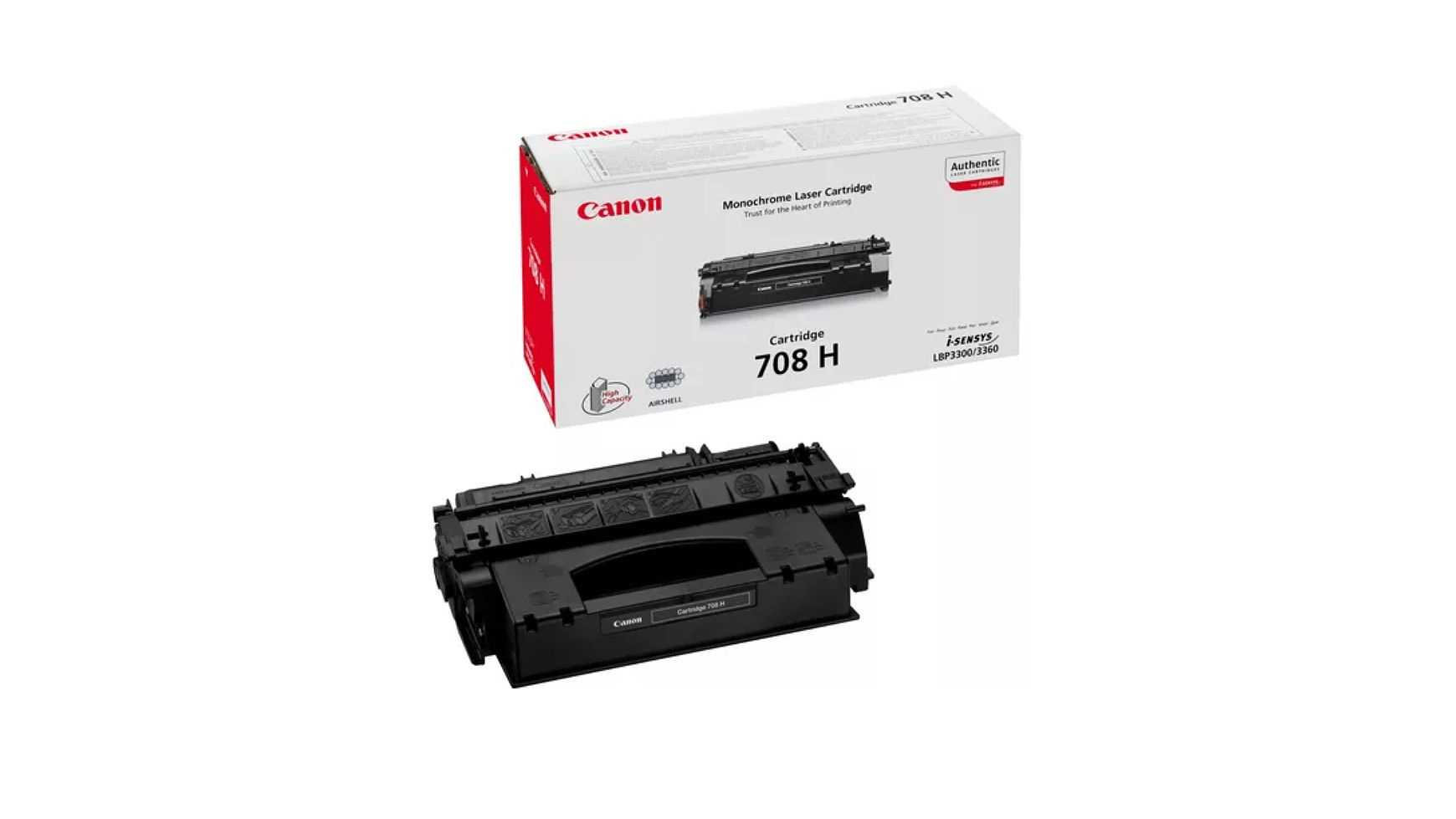 Canon Toner-Kartusche schwarz High-Capacity (0917B002, 708H)