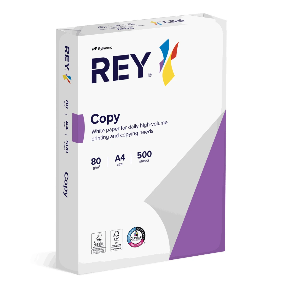 REY Kopierpapier Copy A4, 80 g/m², 500 Blatt