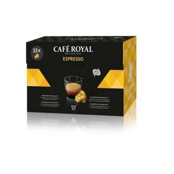 CAFE ROY. Kaffee Royal Caps 2000665 Espresso 33 Stk.