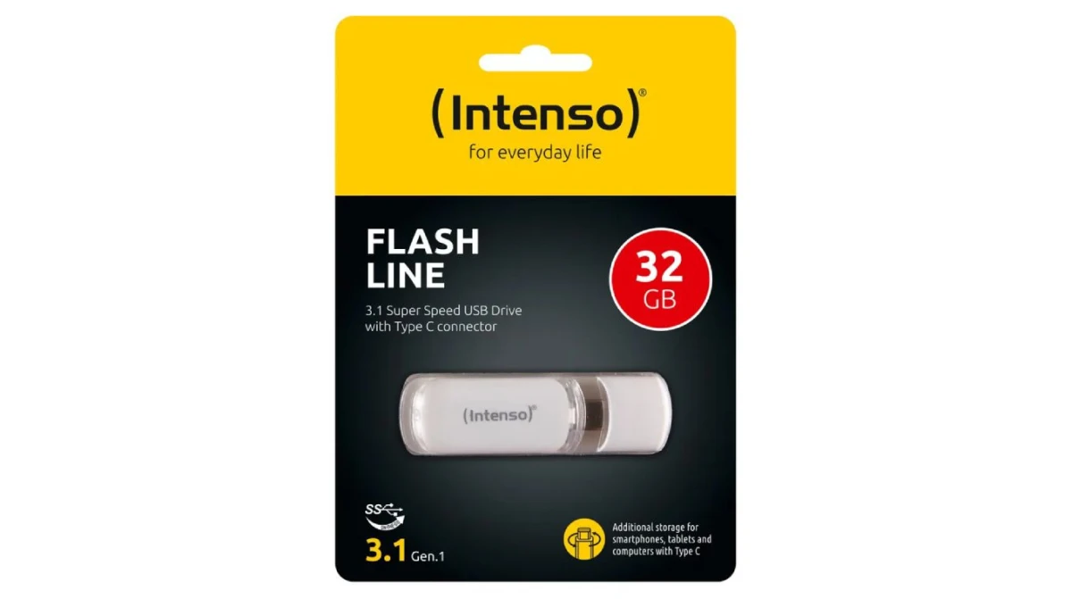 INTENSO USB-Stick Flash Line 32GB Type-C