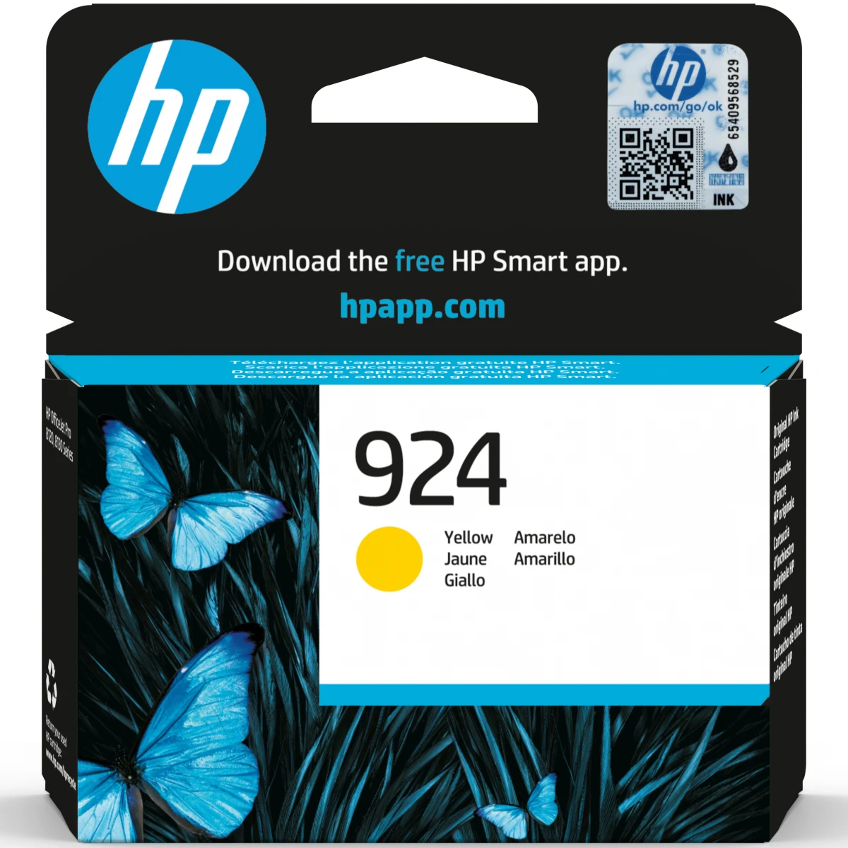 HP Tintenpatrone 924 yellow