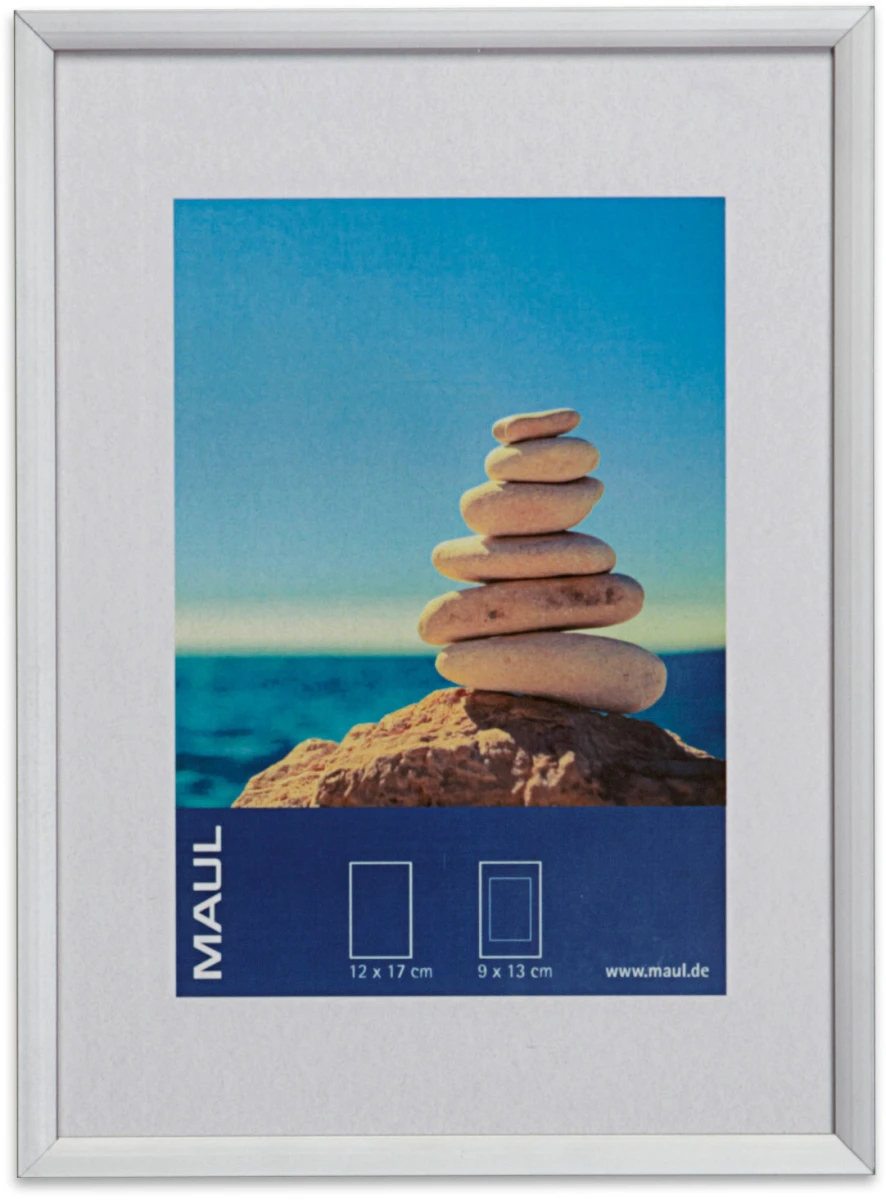 MAUL Bilderrahmen Aluminium 12 x 17 cm